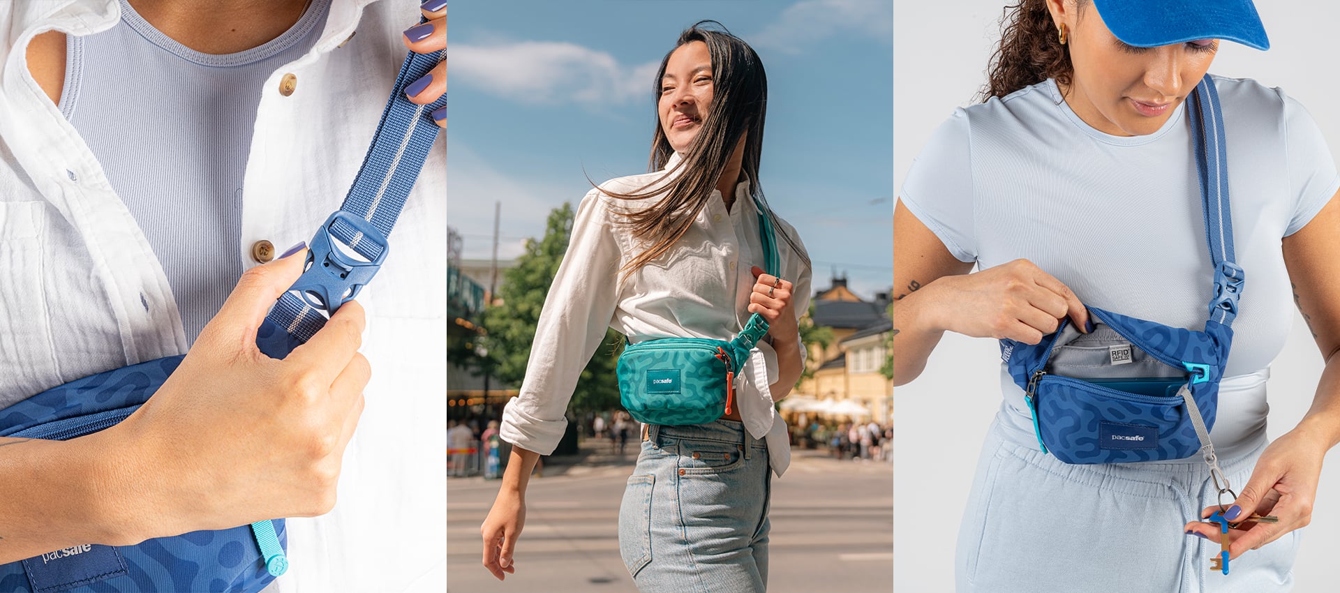 Сумка Pacsafe GO Micro Sling купить