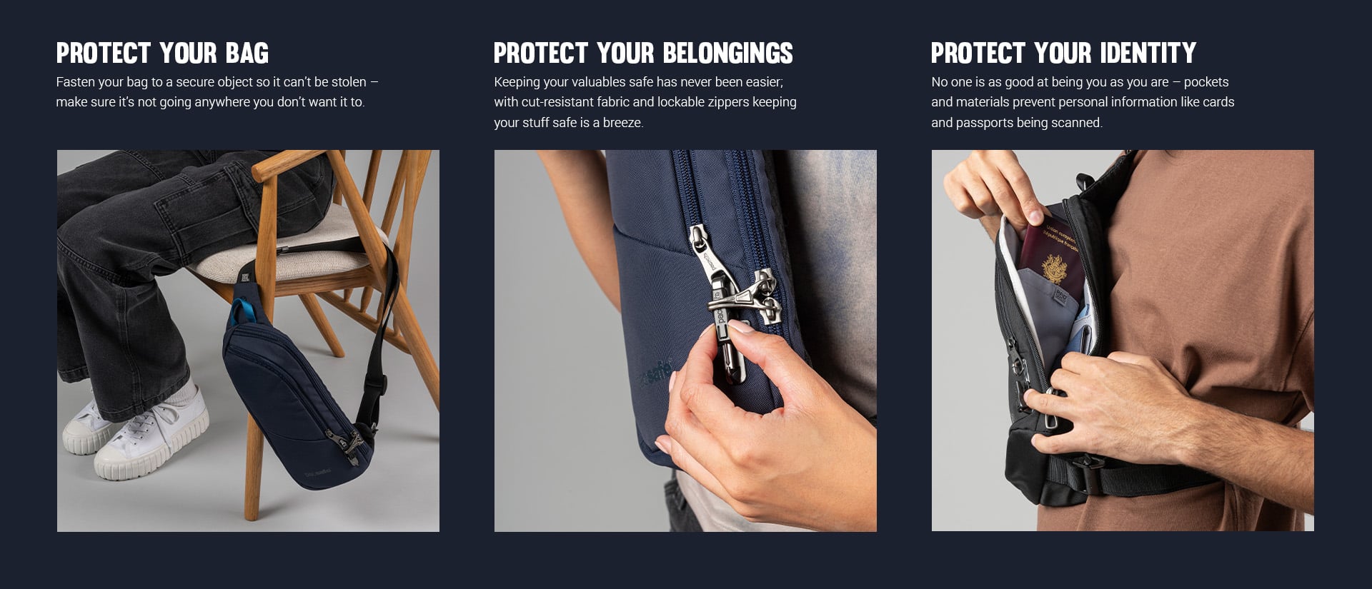 Купить сумку Pacsafe V Action