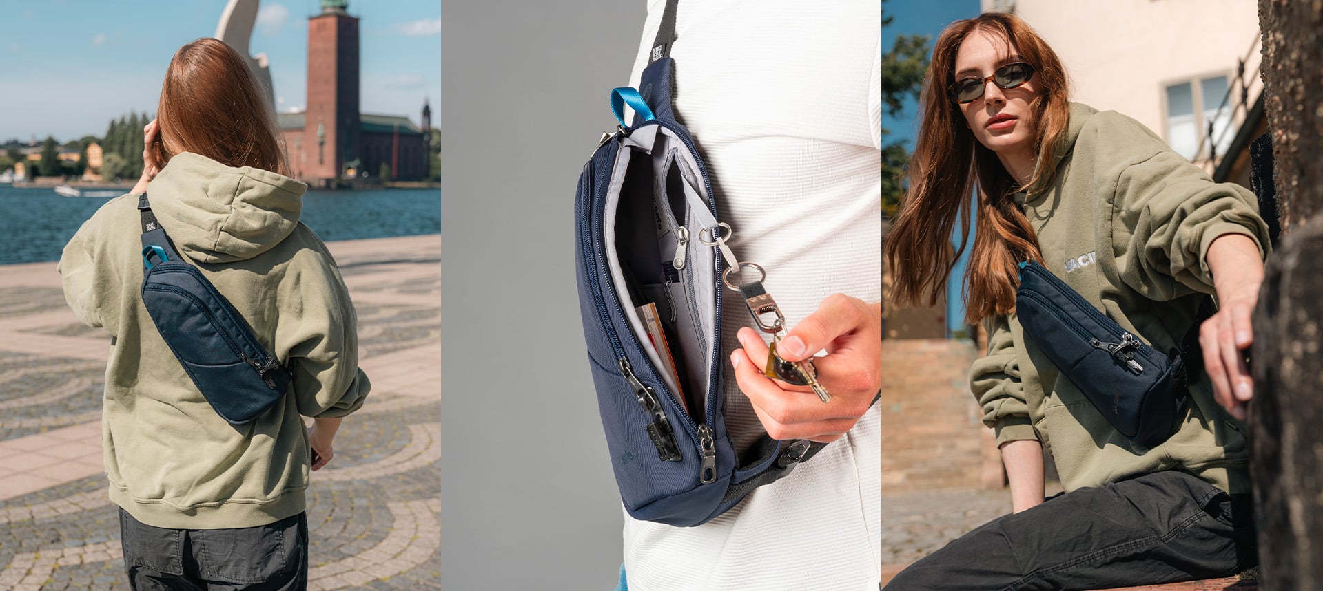 Сумка АНТИВОР Pacsafe V Action купить