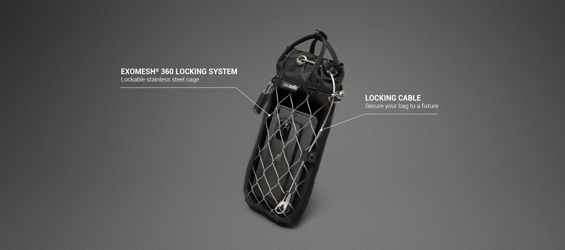 Купить сейф Pacsafe Travelsafe 3L