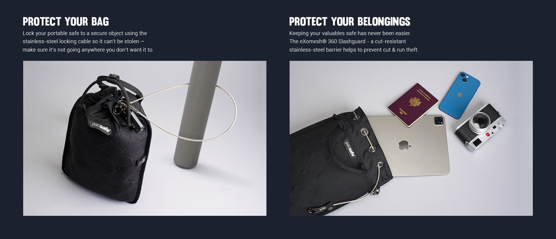 сейф АНТИВОР Pacsafe Travelsafe 5L GII