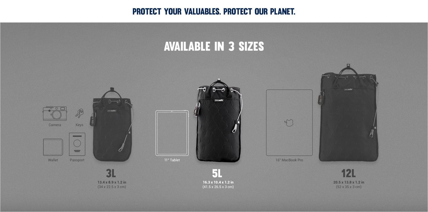 Сейф Pacsafe Travelsafe 5L GII купить