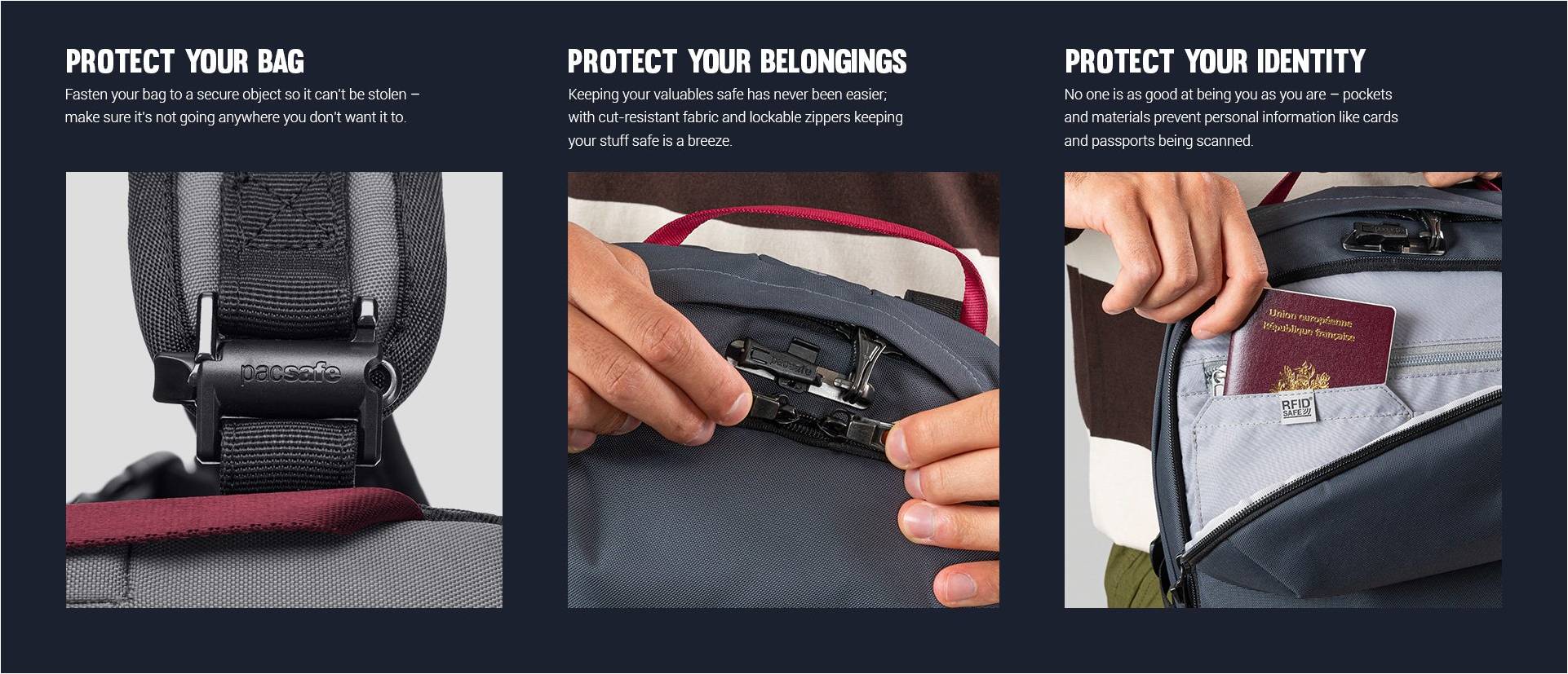 Купить рюкзак Pacsafe V 24L Active