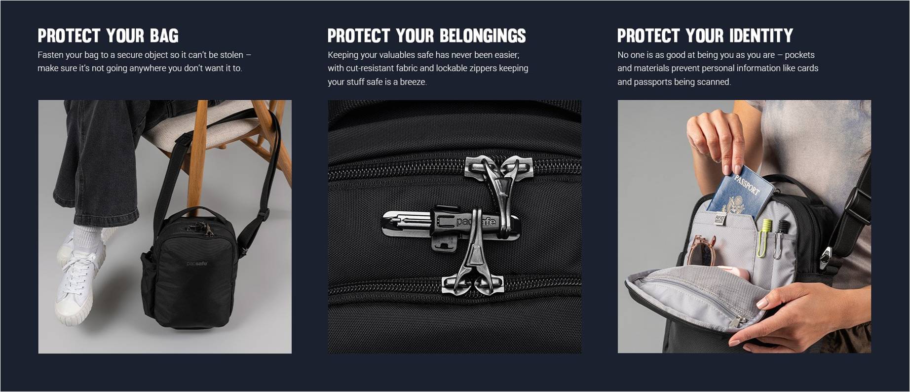 Купить сумку Pacsafe V Tour