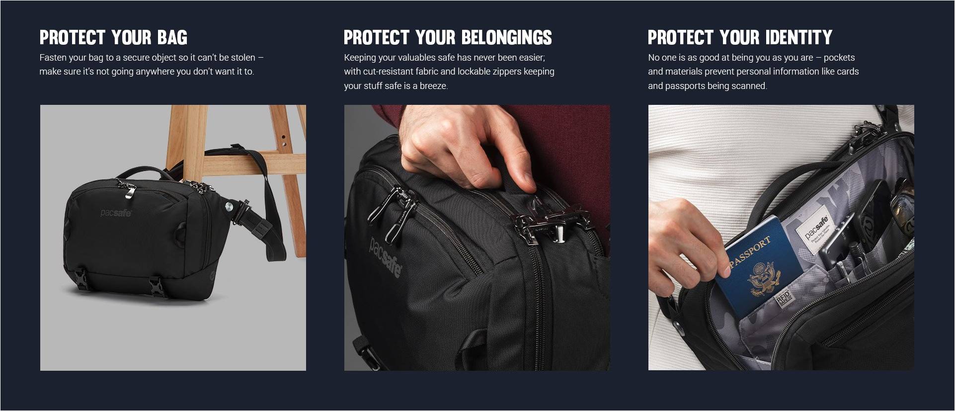Купить сумку Pacsafe Ventursafe EXP 12 sling